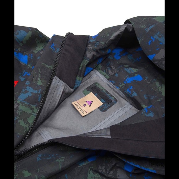 Men’s Nike ACG Gore-Tex All Over Print Jacket Sz S - Picture 6 of 14